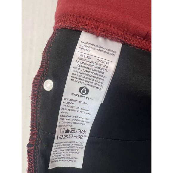 SIGNATURE by LEVI STRAUSS & CO. GOLD WOMENS TOTALLY SHAPING PULL ON SKINNY JEANS - Picture 11 of 16